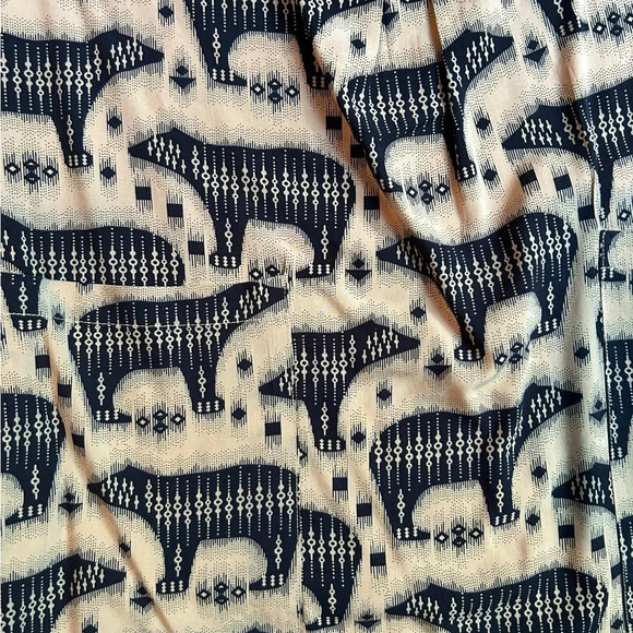 Maeve by Anthropologie Polar Bear Mini Shift Dress with Pockets Size 2 EUC - Picture 6 of 13